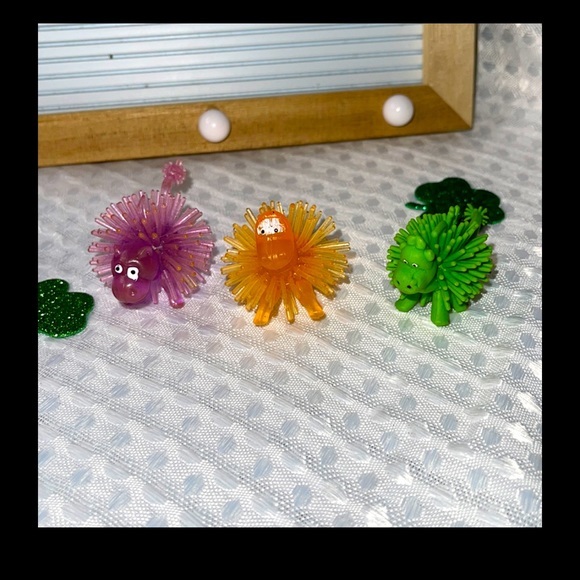 Vintage rare spike dinosaur balls - Picture 1 of 4